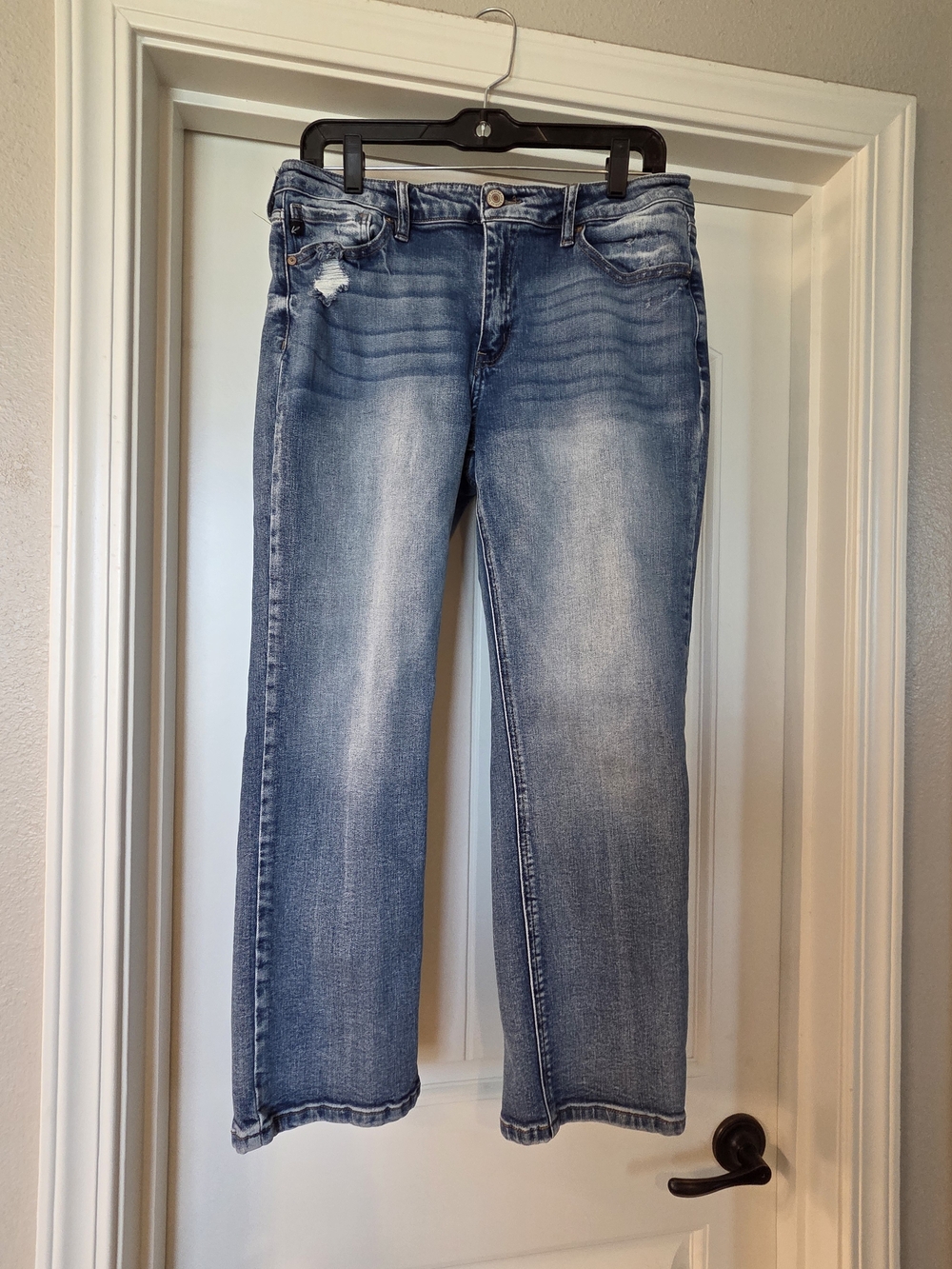 Kancan Straight Ankle Crop Jeans 30